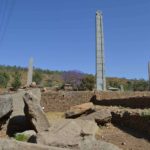 Stela #2 in the stelae field, Axum, Tigray, Ethiopia