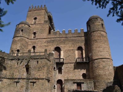 Fasil's Castle in Gondar Ethiopia